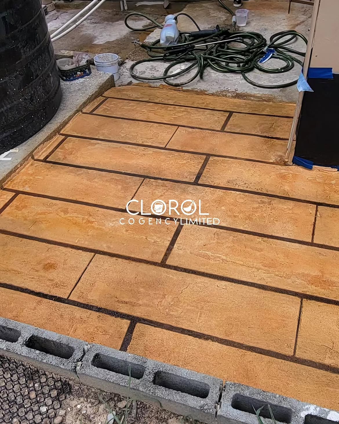 Decorative Concrete Overlay